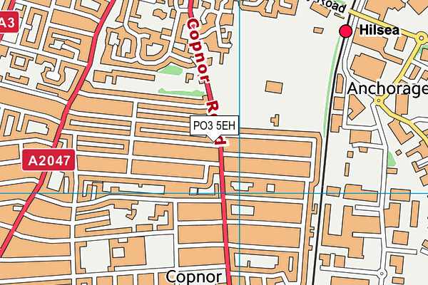 PO3 5EH map - OS VectorMap District (Ordnance Survey) PO3 5EH map - OS VectorMap District (Ordnance Survey)