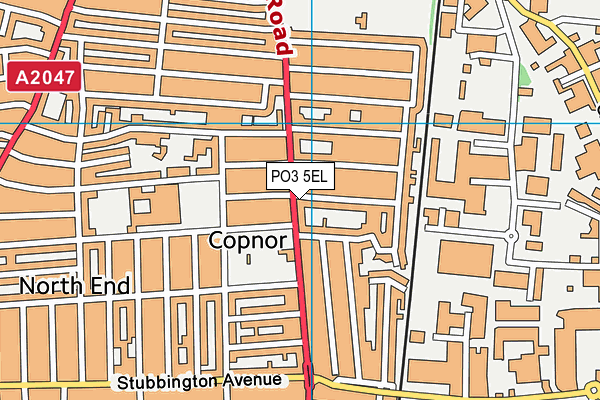 PO3 5EL map - OS VectorMap District (Ordnance Survey) PO3 5EL map - OS VectorMap District (Ordnance Survey)