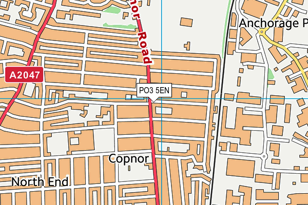 PO3 5EN map - OS VectorMap District (Ordnance Survey) PO3 5EN map - OS VectorMap District (Ordnance Survey)