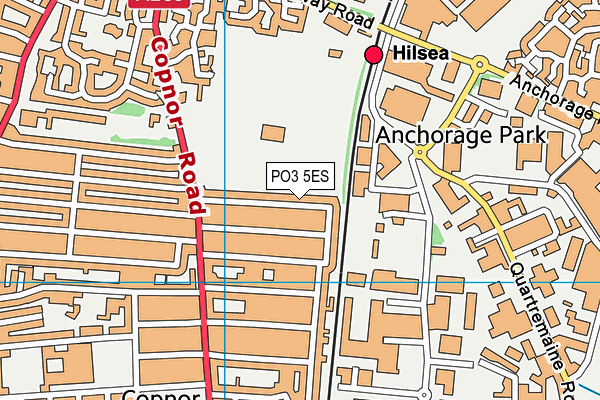 PO3 5ES map - OS VectorMap District (Ordnance Survey) PO3 5ES map - OS VectorMap District (Ordnance Survey)