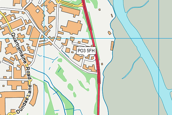 PO3 5FH map - OS VectorMap District (Ordnance Survey) PO3 5FH map - OS VectorMap District (Ordnance Survey)