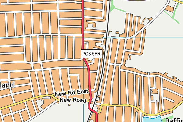 PO3 5FR map - OS VectorMap District (Ordnance Survey) PO3 5FR map - OS VectorMap District (Ordnance Survey)