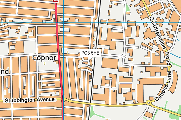 PO3 5HE map - OS VectorMap District (Ordnance Survey) PO3 5HE map - OS VectorMap District (Ordnance Survey)