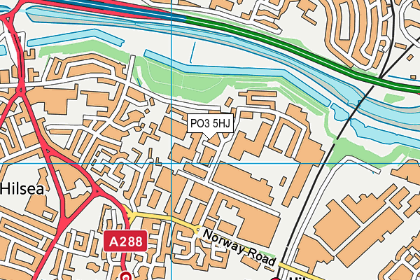 PO3 5HJ map - OS VectorMap District (Ordnance Survey) PO3 5HJ map - OS VectorMap District (Ordnance Survey)