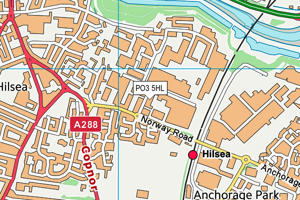 PO3 5HL map - OS VectorMap District (Ordnance Survey) PO3 5HL map - OS VectorMap District (Ordnance Survey)