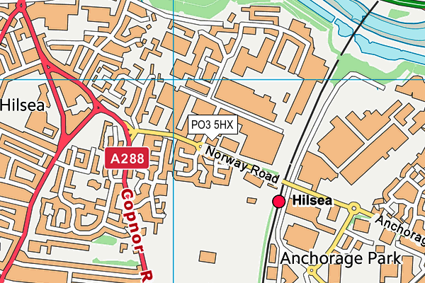 PO3 5HX map - OS VectorMap District (Ordnance Survey) PO3 5HX map - OS VectorMap District (Ordnance Survey)