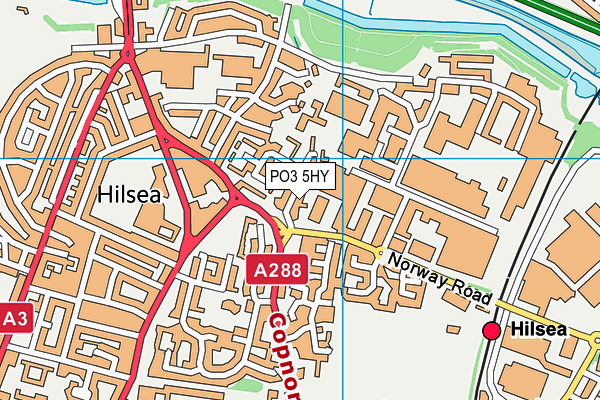 PO3 5HY map - OS VectorMap District (Ordnance Survey) PO3 5HY map - OS VectorMap District (Ordnance Survey)