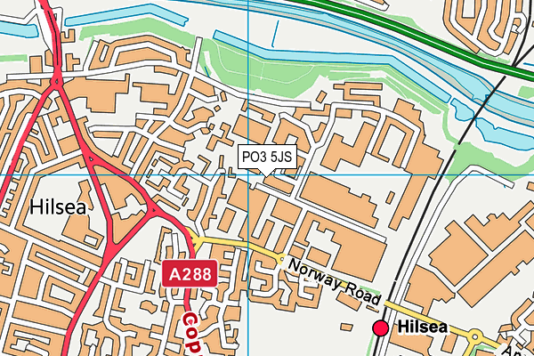 PO3 5JS map - OS VectorMap District (Ordnance Survey) PO3 5JS map - OS VectorMap District (Ordnance Survey)