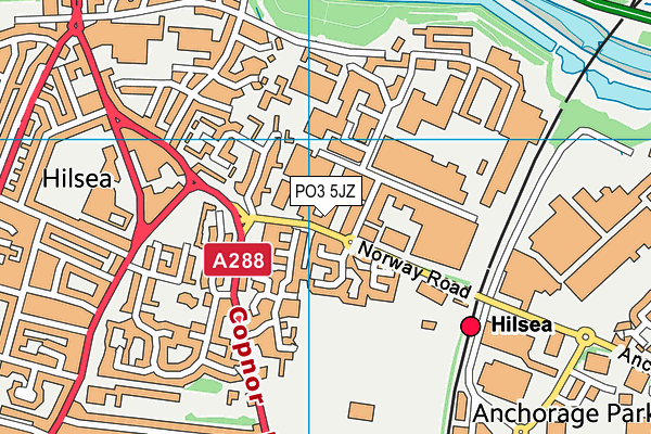 PO3 5JZ map - OS VectorMap District (Ordnance Survey) PO3 5JZ map - OS VectorMap District (Ordnance Survey)