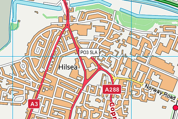 PO3 5LA map - OS VectorMap District (Ordnance Survey) PO3 5LA map - OS VectorMap District (Ordnance Survey)