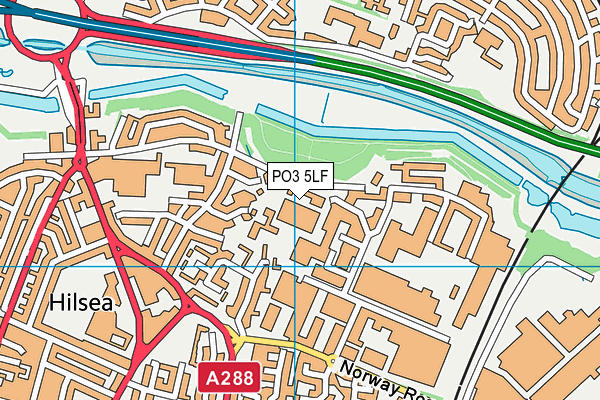 PO3 5LF map - OS VectorMap District (Ordnance Survey) PO3 5LF map - OS VectorMap District (Ordnance Survey)