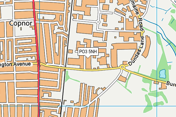 PO3 5NH map - OS VectorMap District (Ordnance Survey) PO3 5NH map - OS VectorMap District (Ordnance Survey)