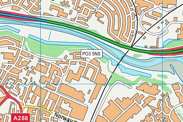 PO3 5NS map - OS VectorMap District (Ordnance Survey) PO3 5NS map - OS VectorMap District (Ordnance Survey)