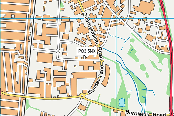 PO3 5NX map - OS VectorMap District (Ordnance Survey) PO3 5NX map - OS VectorMap District (Ordnance Survey)