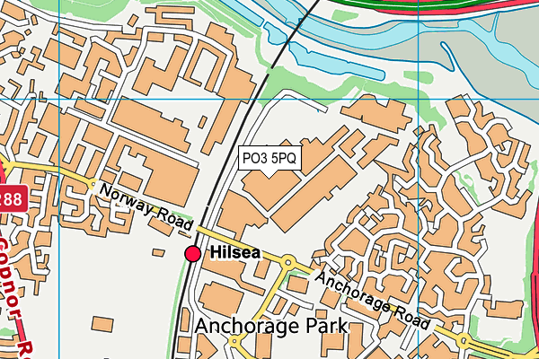 PO3 5PQ map - OS VectorMap District (Ordnance Survey) PO3 5PQ map - OS VectorMap District (Ordnance Survey)