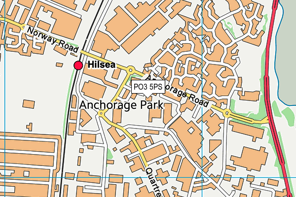 PO3 5PS map - OS VectorMap District (Ordnance Survey) PO3 5PS map - OS VectorMap District (Ordnance Survey)