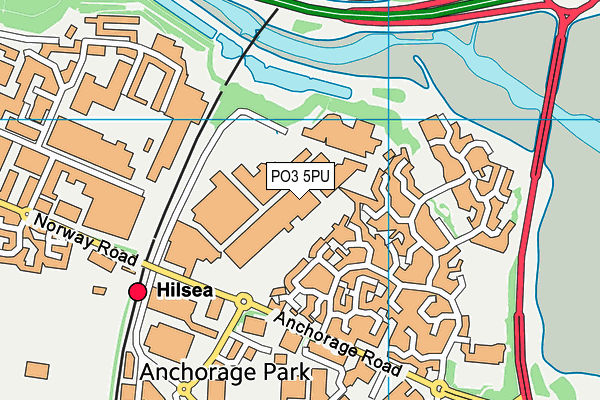 PO3 5PU map - OS VectorMap District (Ordnance Survey) PO3 5PU map - OS VectorMap District (Ordnance Survey)