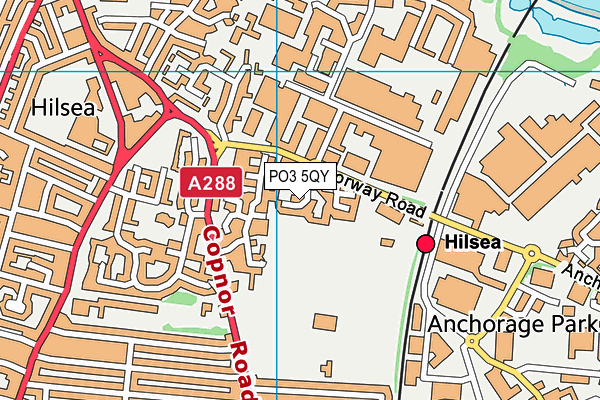 PO3 5QY map - OS VectorMap District (Ordnance Survey) PO3 5QY map - OS VectorMap District (Ordnance Survey)