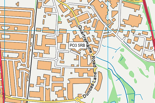 PO3 5RB map - OS VectorMap District (Ordnance Survey) PO3 5RB map - OS VectorMap District (Ordnance Survey)