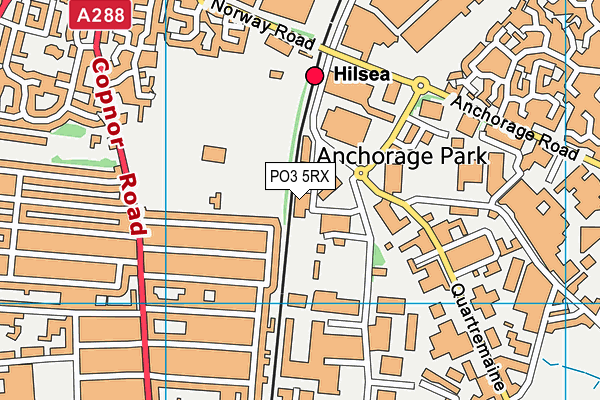 PO3 5RX map - OS VectorMap District (Ordnance Survey) PO3 5RX map - OS VectorMap District (Ordnance Survey)