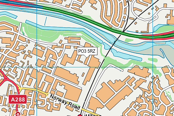PO3 5RZ map - OS VectorMap District (Ordnance Survey) PO3 5RZ map - OS VectorMap District (Ordnance Survey)