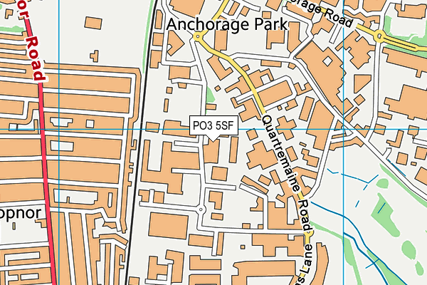 PO3 5SF map - OS VectorMap District (Ordnance Survey) PO3 5SF map - OS VectorMap District (Ordnance Survey)