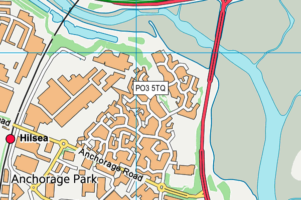 PO3 5TQ map - OS VectorMap District (Ordnance Survey) PO3 5TQ map - OS VectorMap District (Ordnance Survey)