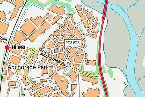 PO3 5TS map - OS VectorMap District (Ordnance Survey) PO3 5TS map - OS VectorMap District (Ordnance Survey)