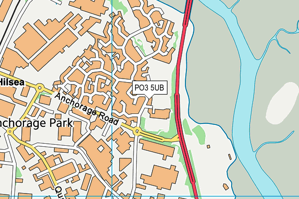 PO3 5UB map - OS VectorMap District (Ordnance Survey) PO3 5UB map - OS VectorMap District (Ordnance Survey)