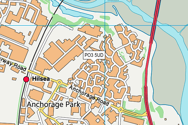 PO3 5UD map - OS VectorMap District (Ordnance Survey) PO3 5UD map - OS VectorMap District (Ordnance Survey)