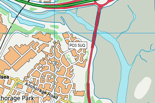 PO3 5UQ map - OS VectorMap District (Ordnance Survey) PO3 5UQ map - OS VectorMap District (Ordnance Survey)