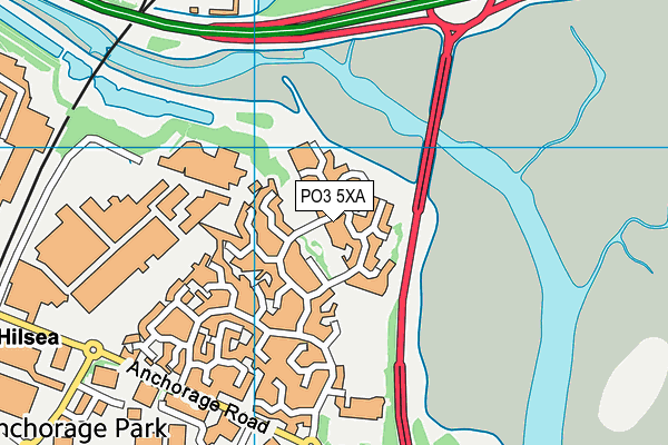 PO3 5XA map - OS VectorMap District (Ordnance Survey) PO3 5XA map - OS VectorMap District (Ordnance Survey)