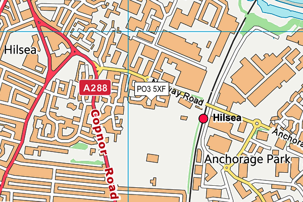 PO3 5XF map - OS VectorMap District (Ordnance Survey) PO3 5XF map - OS VectorMap District (Ordnance Survey)