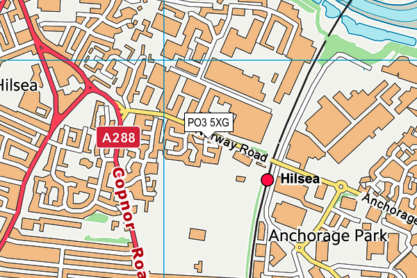 PO3 5XG map - OS VectorMap District (Ordnance Survey) PO3 5XG map - OS VectorMap District (Ordnance Survey)