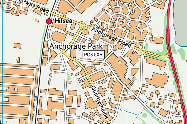 PO3 5XR map - OS VectorMap District (Ordnance Survey) PO3 5XR map - OS VectorMap District (Ordnance Survey)