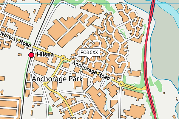 PO3 5XX map - OS VectorMap District (Ordnance Survey) PO3 5XX map - OS VectorMap District (Ordnance Survey)