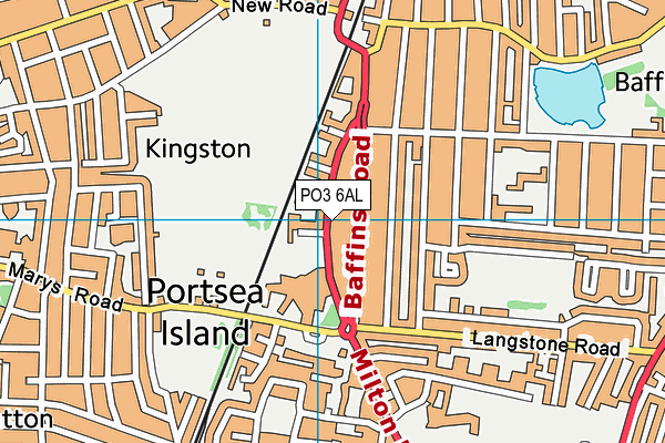 PO3 6AL map - OS VectorMap District (Ordnance Survey) PO3 6AL map - OS VectorMap District (Ordnance Survey)