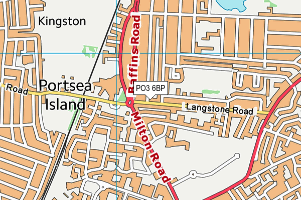 PO3 6BP map - OS VectorMap District (Ordnance Survey) PO3 6BP map - OS VectorMap District (Ordnance Survey)