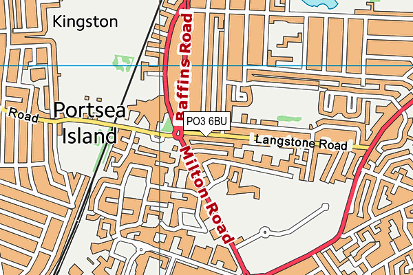 PO3 6BU map - OS VectorMap District (Ordnance Survey) PO3 6BU map - OS VectorMap District (Ordnance Survey)