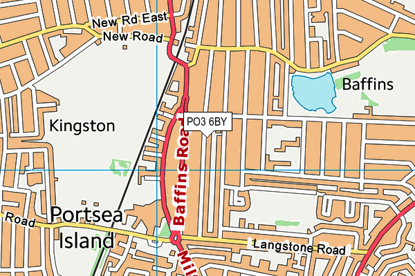 PO3 6BY map - OS VectorMap District (Ordnance Survey) PO3 6BY map - OS VectorMap District (Ordnance Survey)