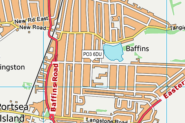PO3 6DU map - OS VectorMap District (Ordnance Survey) PO3 6DU map - OS VectorMap District (Ordnance Survey)
