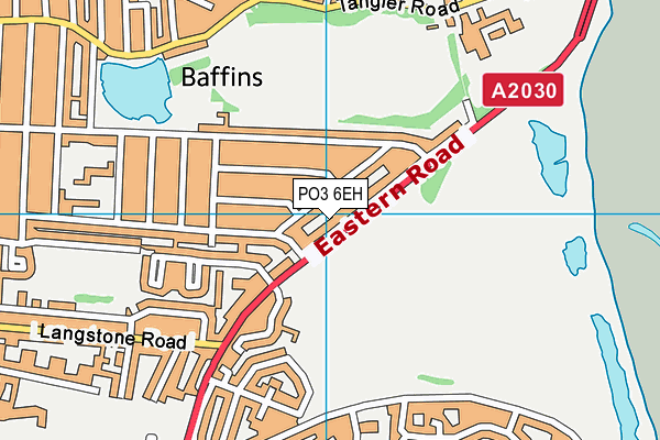 PO3 6EH map - OS VectorMap District (Ordnance Survey) PO3 6EH map - OS VectorMap District (Ordnance Survey)