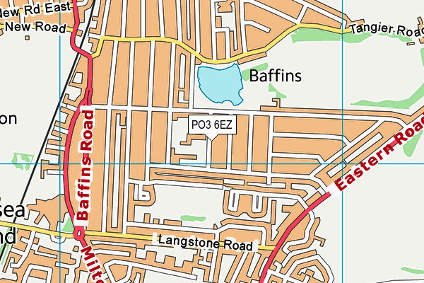 PO3 6EZ map - OS VectorMap District (Ordnance Survey) PO3 6EZ map - OS VectorMap District (Ordnance Survey)