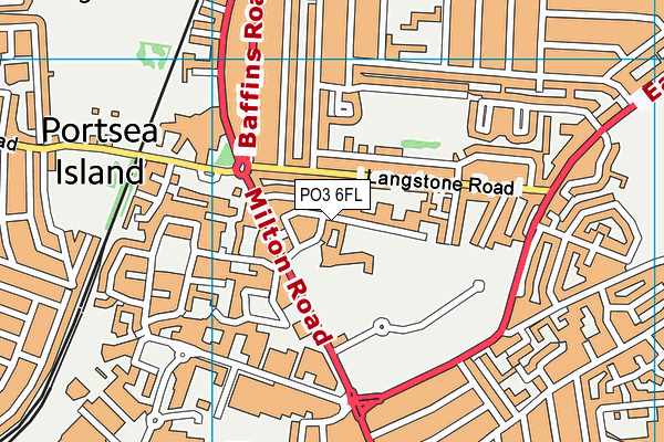 PO3 6FL map - OS VectorMap District (Ordnance Survey) PO3 6FL map - OS VectorMap District (Ordnance Survey)