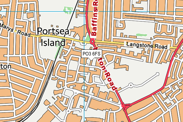 PO3 6FS map - OS VectorMap District (Ordnance Survey) PO3 6FS map - OS VectorMap District (Ordnance Survey)