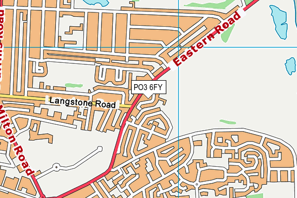 PO3 6FY map - OS VectorMap District (Ordnance Survey) PO3 6FY map - OS VectorMap District (Ordnance Survey)