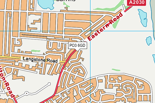 PO3 6GD map - OS VectorMap District (Ordnance Survey) PO3 6GD map - OS VectorMap District (Ordnance Survey)