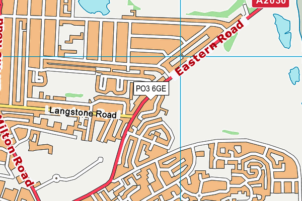 PO3 6GE map - OS VectorMap District (Ordnance Survey) PO3 6GE map - OS VectorMap District (Ordnance Survey)
