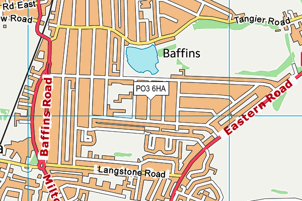 PO3 6HA map - OS VectorMap District (Ordnance Survey) PO3 6HA map - OS VectorMap District (Ordnance Survey)