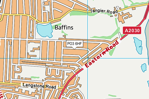 PO3 6HF map - OS VectorMap District (Ordnance Survey) PO3 6HF map - OS VectorMap District (Ordnance Survey)